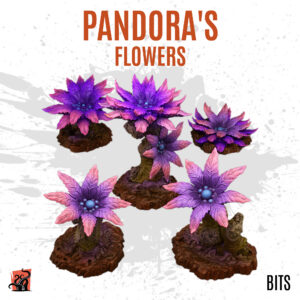 Pandora's flowers - Pack of 5 bits