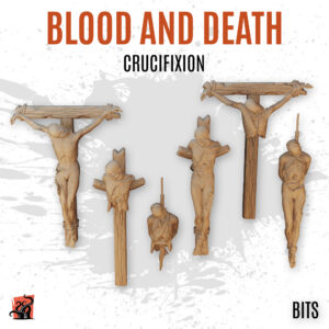 Blood and death - Crucifixion - Pack of 6 bits