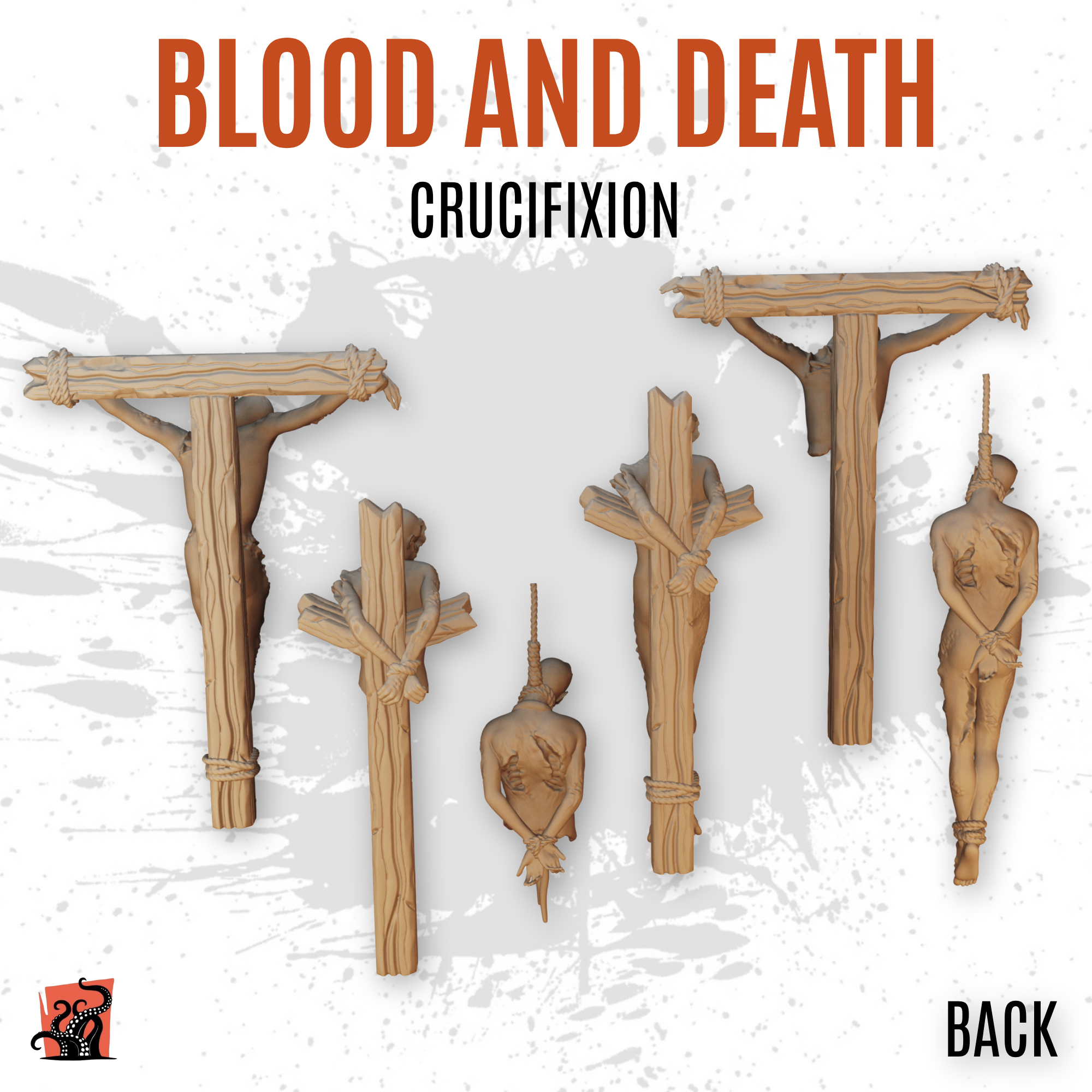 Blood and death - Crucifixion - Pack of 6 bits - Image 2