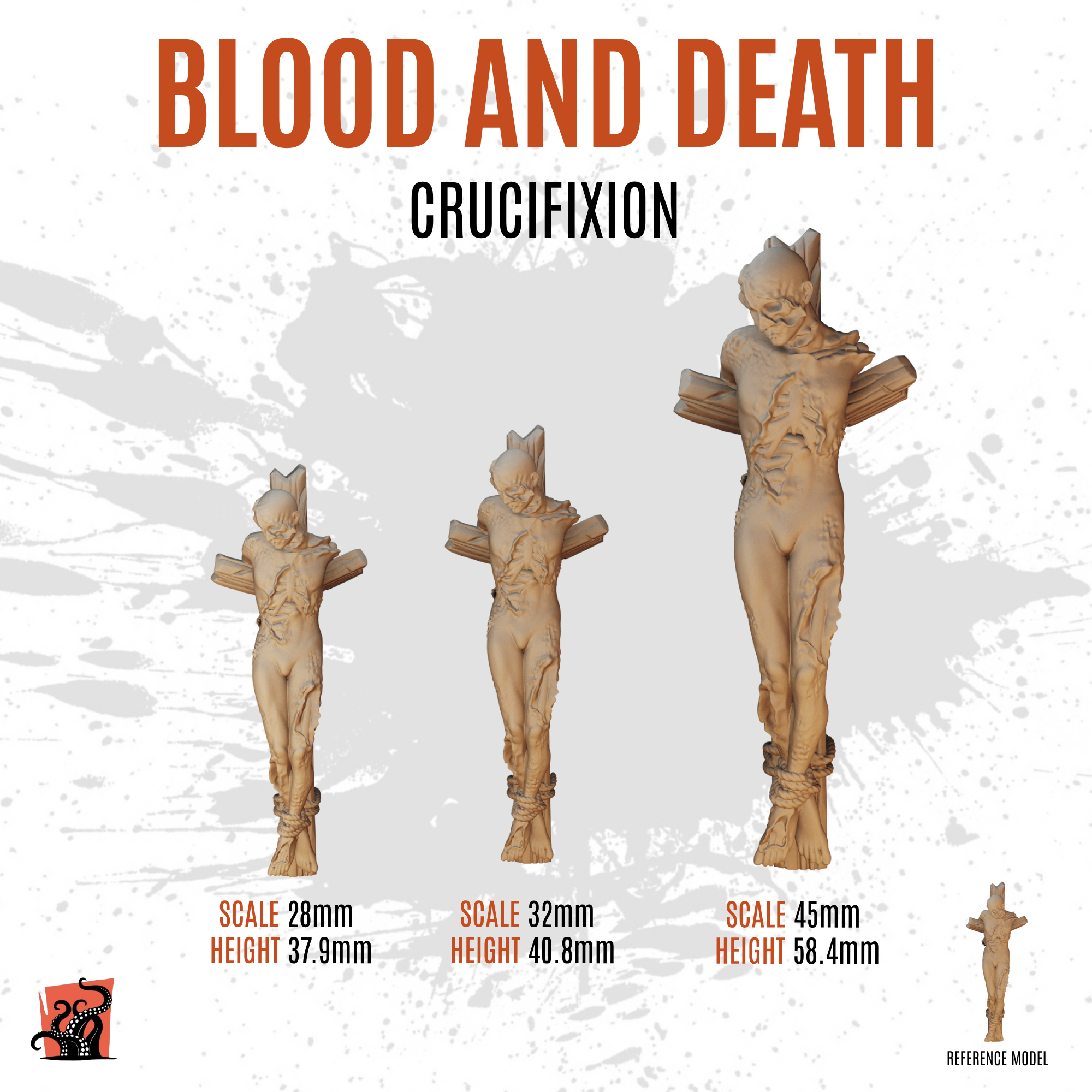 Blood and death - Crucifixion - Pack of 6 bits - Image 3