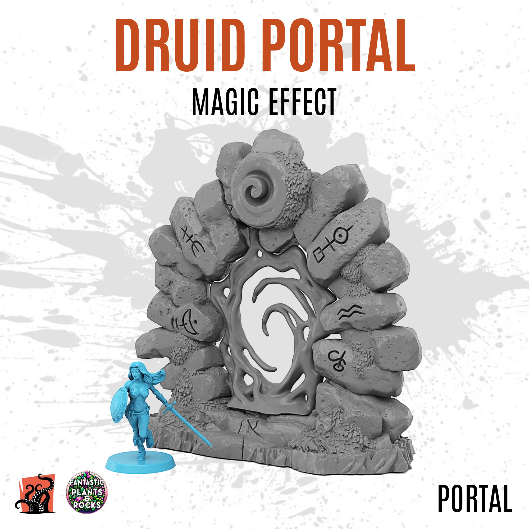Druid portal with magic effect - Image 2