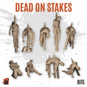 Dead on stakes - Pack of 9 bits