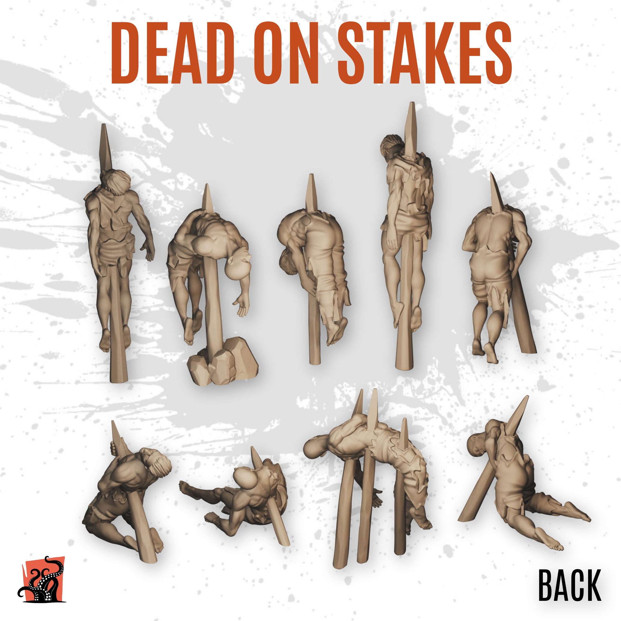Dead on stakes - Pack of 9 bits - Image 2