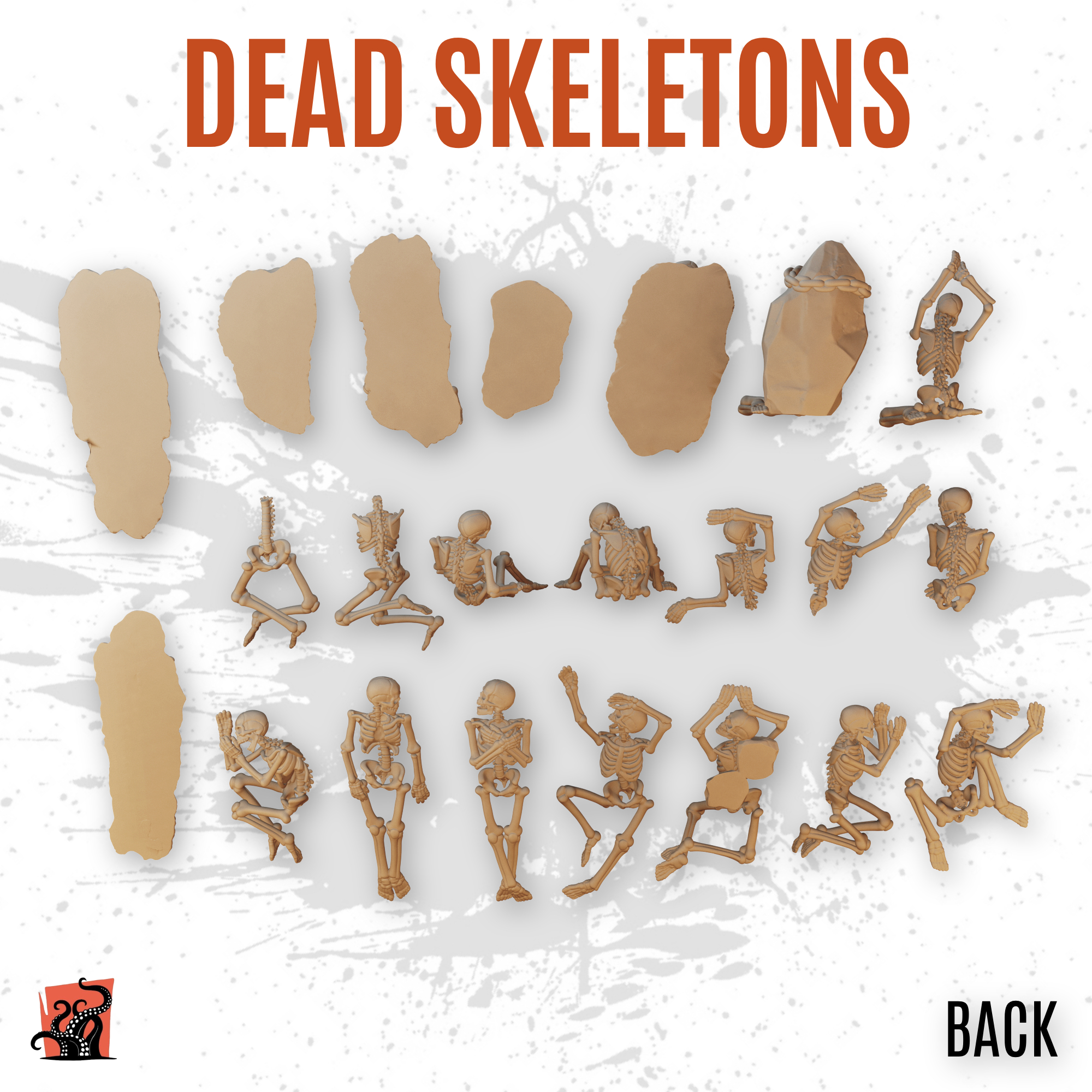 Dead skeletons - Pack of 22 bits - Image 2