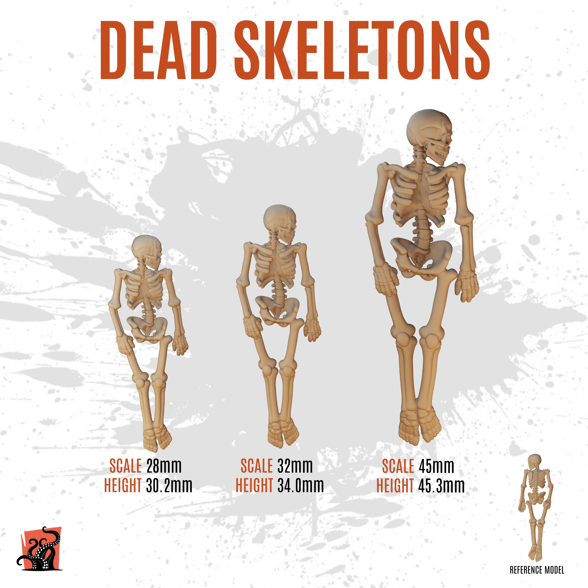 Dead skeletons - Pack of 22 bits - Image 3