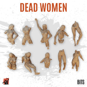 Dead women - Pack of 10 bits