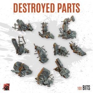 Destroyed parts - Pack of 10 bits