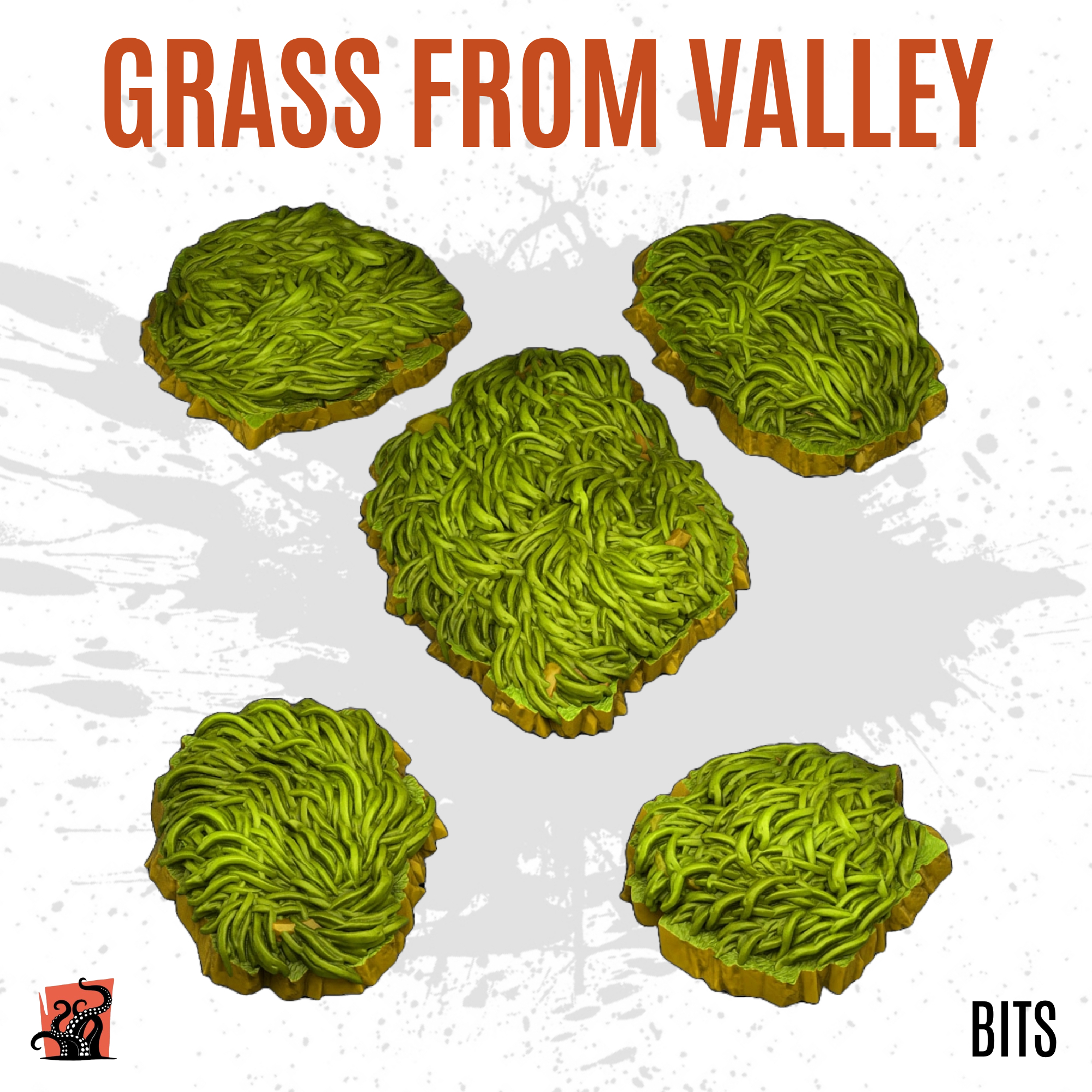 Grass from valley - Pack of 5 bits