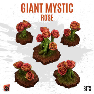 Giant mystic rose - Pack of 5 bits