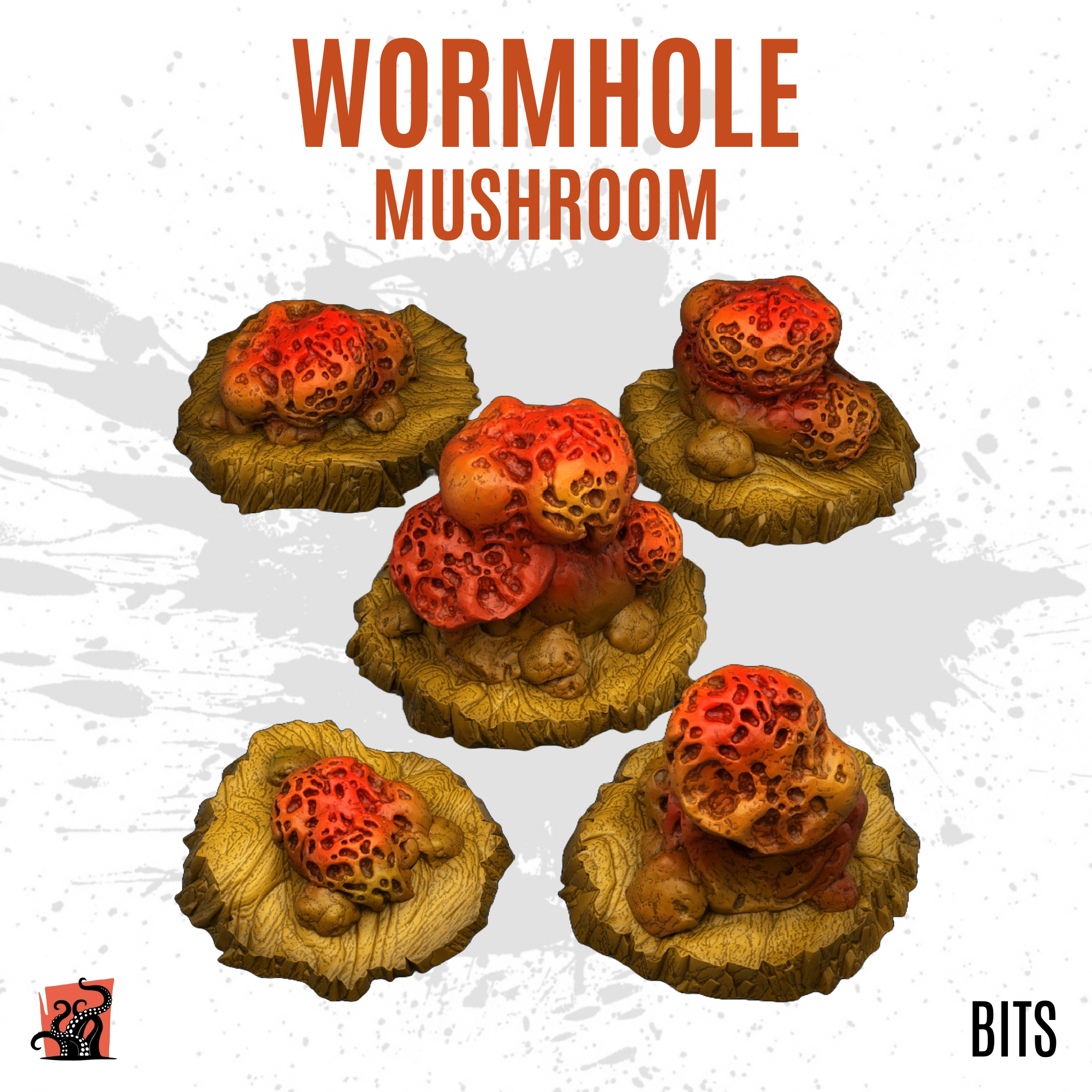 Wormhole mushroom - Pack of 5 bits