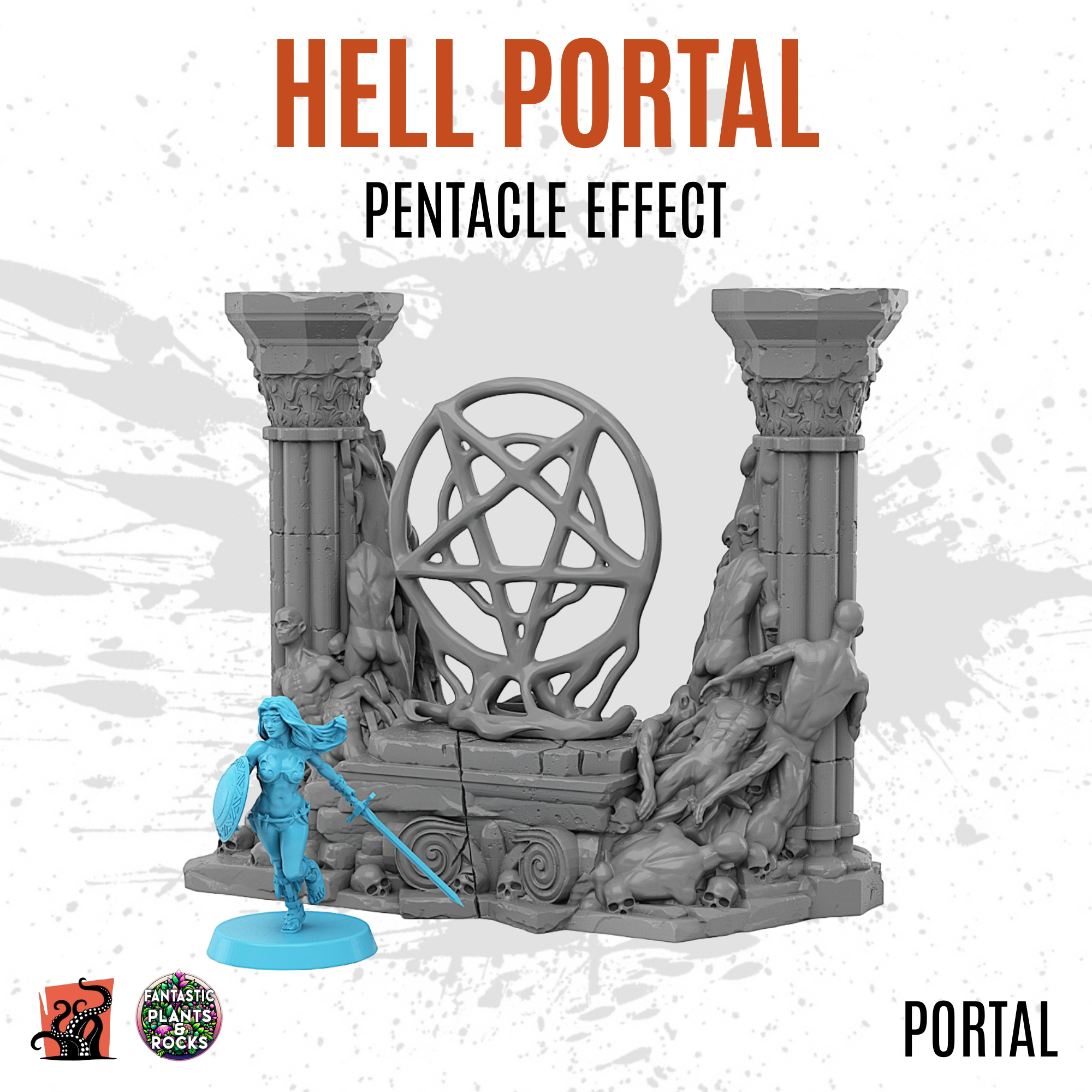 Hell portal with pentacle effect - Image 2