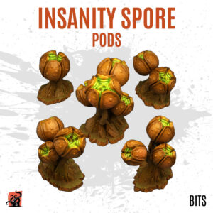 Insanity spore pods - Pack of 5 bits