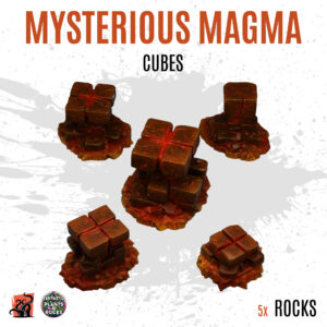 Mysterious magma cubes - Pack of 5 bits