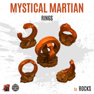 Mystical Martian rings - Pack of 5 bits