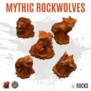 Mythic rockwolves - Pack of 5 bits
