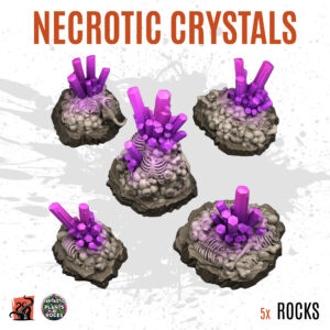 Necrotic crystals - Pack of 5 bits