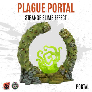 Plague portal with strange slime effect