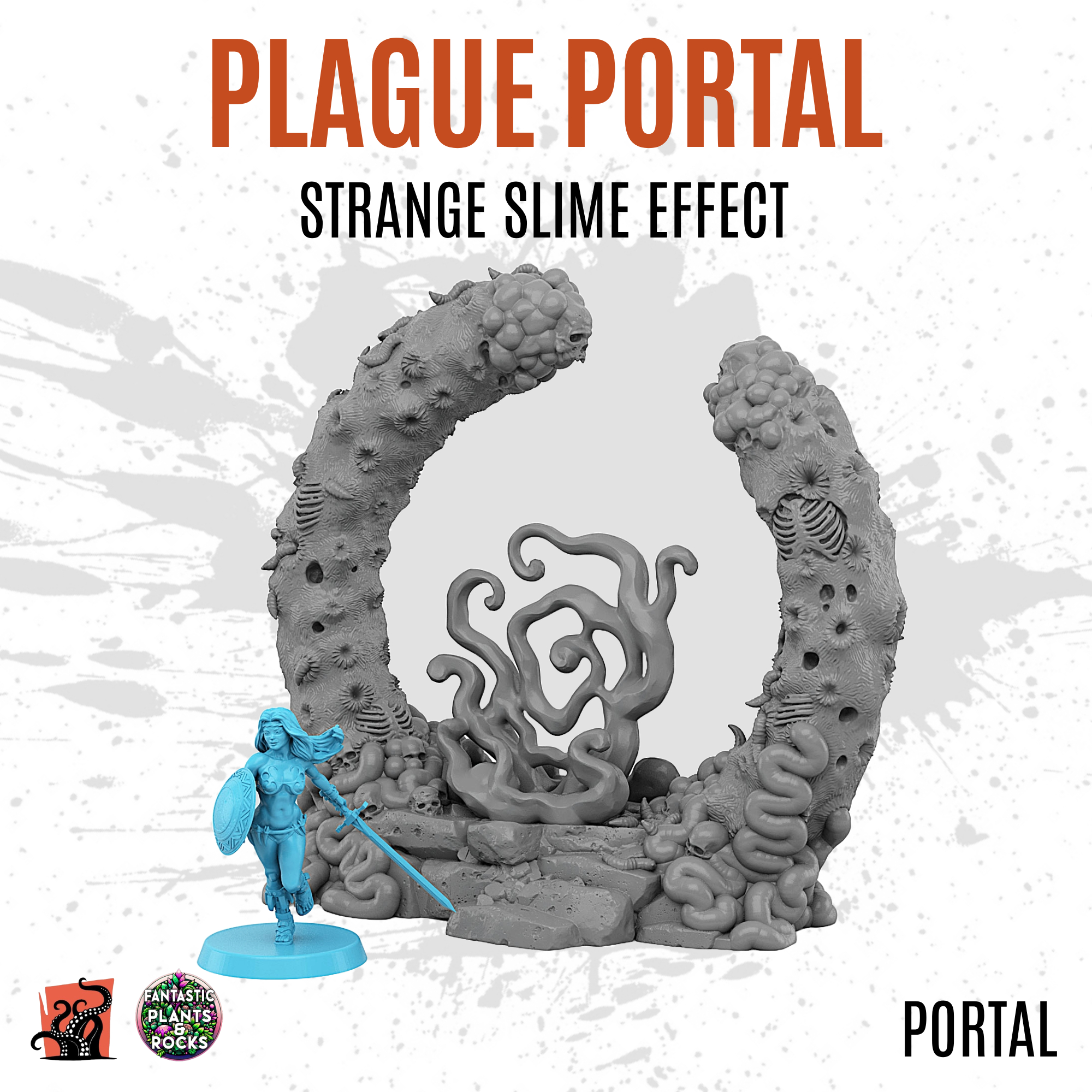 Plague portal with strange slime effect - Image 2