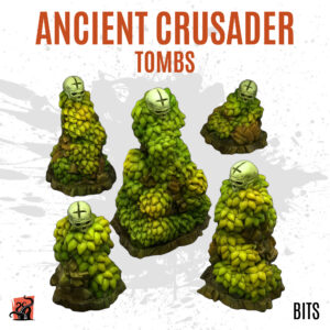 Ancient crusader tombs - Pack of 5 bits