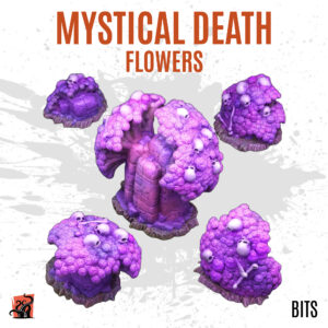 Mystical death flowers - Pack of 5 bits