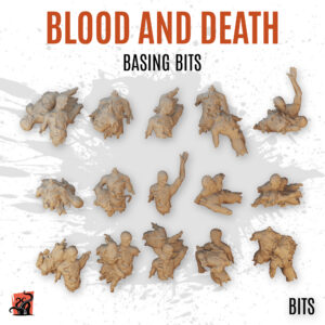 Blood and death - Basing bits - Pack of 15 bits