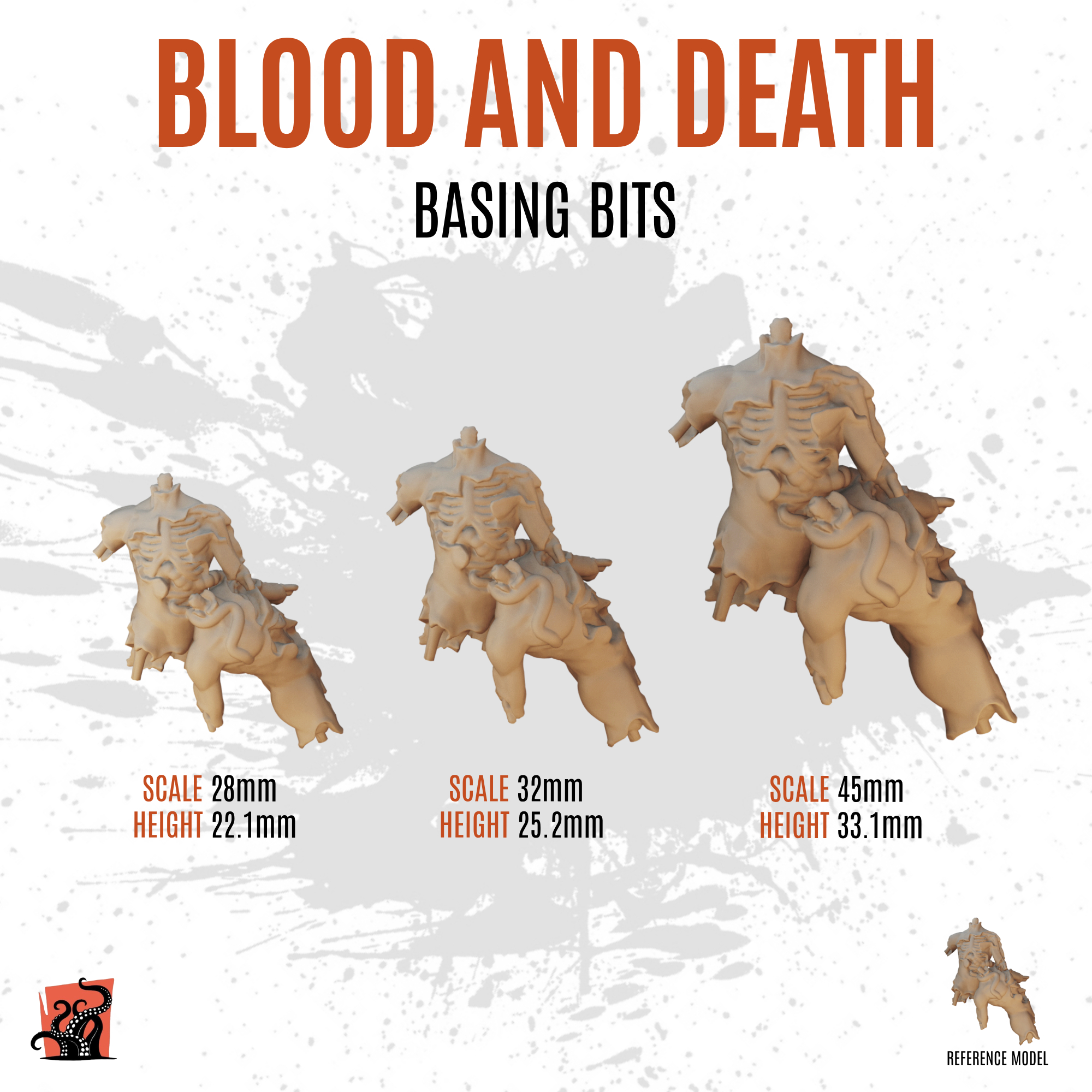 Blood and death - Basing bits - Pack of 15 bits - Image 3