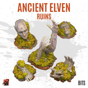 Ancient elven ruins - Pack of 5 bits