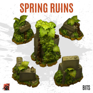 Spring ruins - Pack of 5 bits