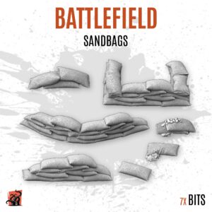 Battlefield - Sandbags - Pack of 7 bits