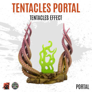 Tentacles portal with tentacles effect