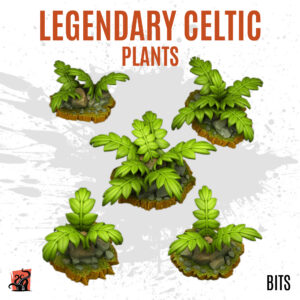 Legendary Celtic plants - Pack of 5 bits