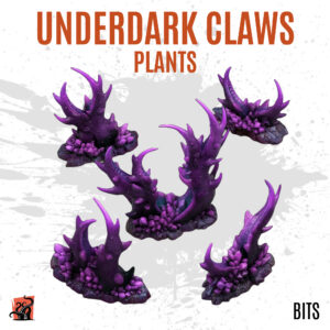 Underdark claws plants - Pack of 5 bits