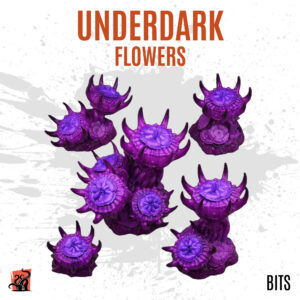 Underdark flowers - Pack of 5 bits