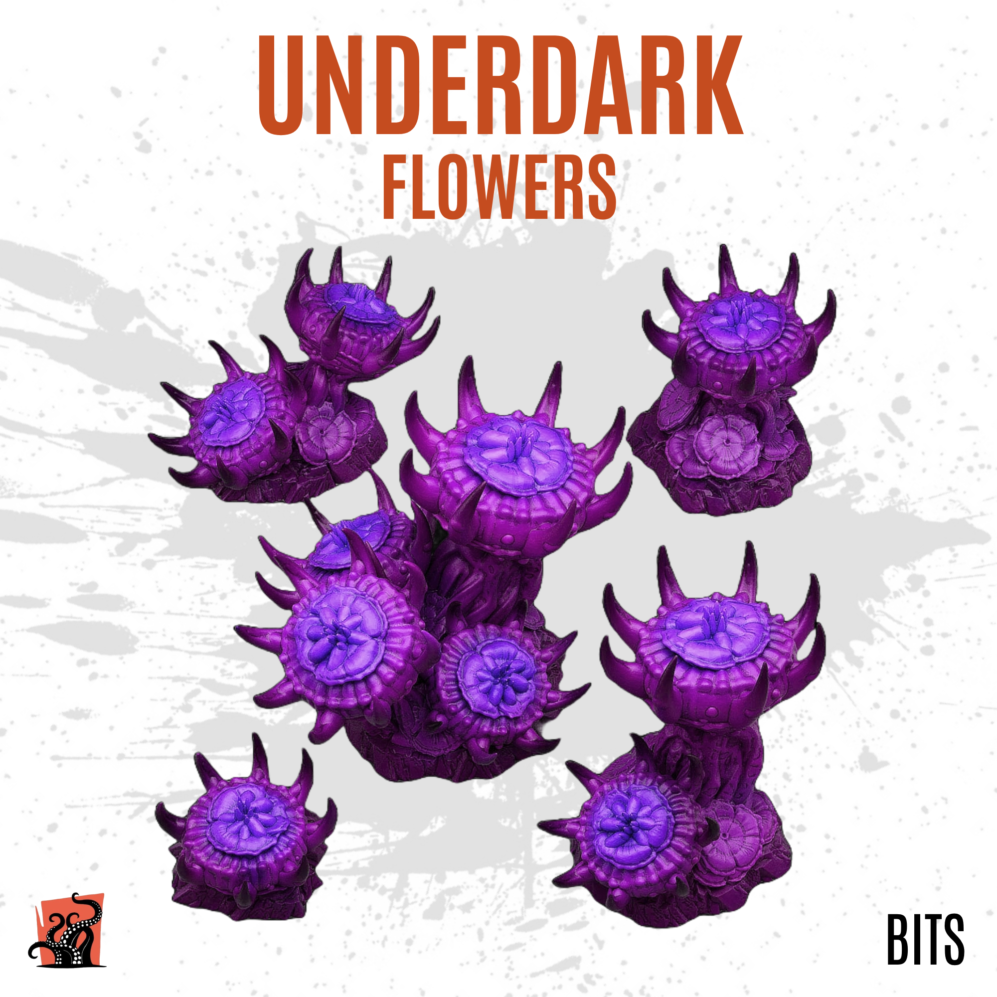 Underdark flowers - Pack of 5 bits