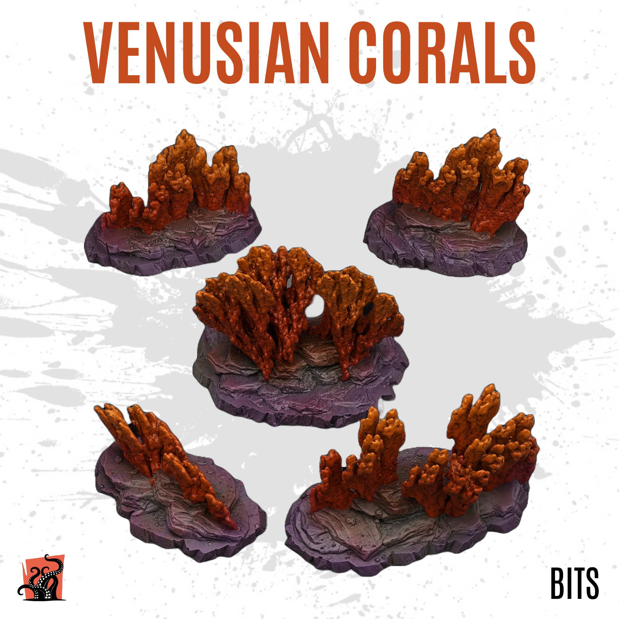 Venusian corals - Pack of 5 bits