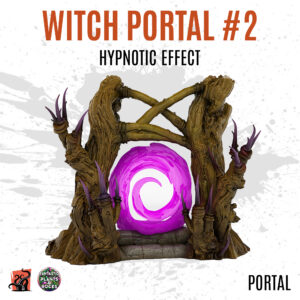 Witch portal #2 with hypnotic effect