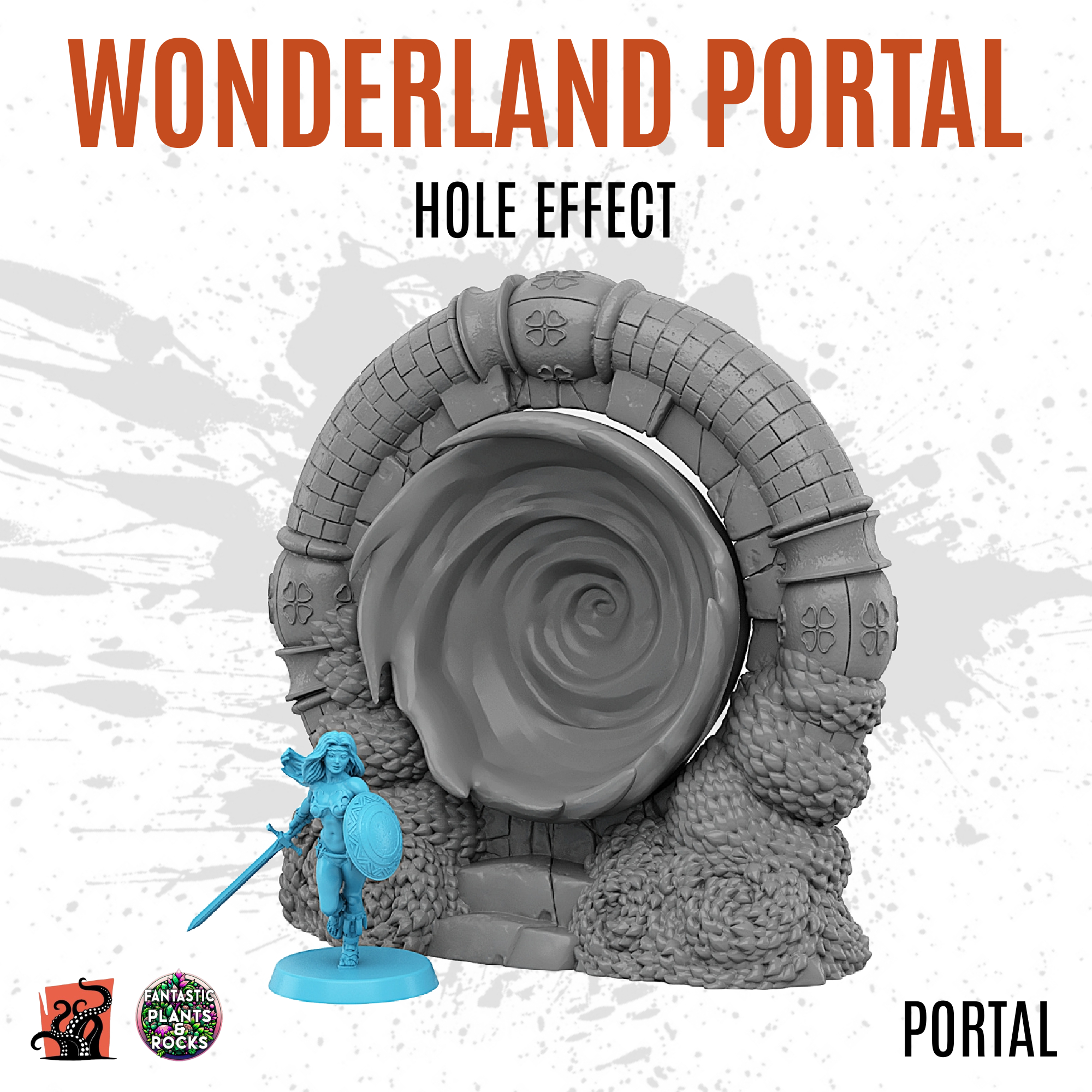 Wonderland portal with hole effect - Image 2
