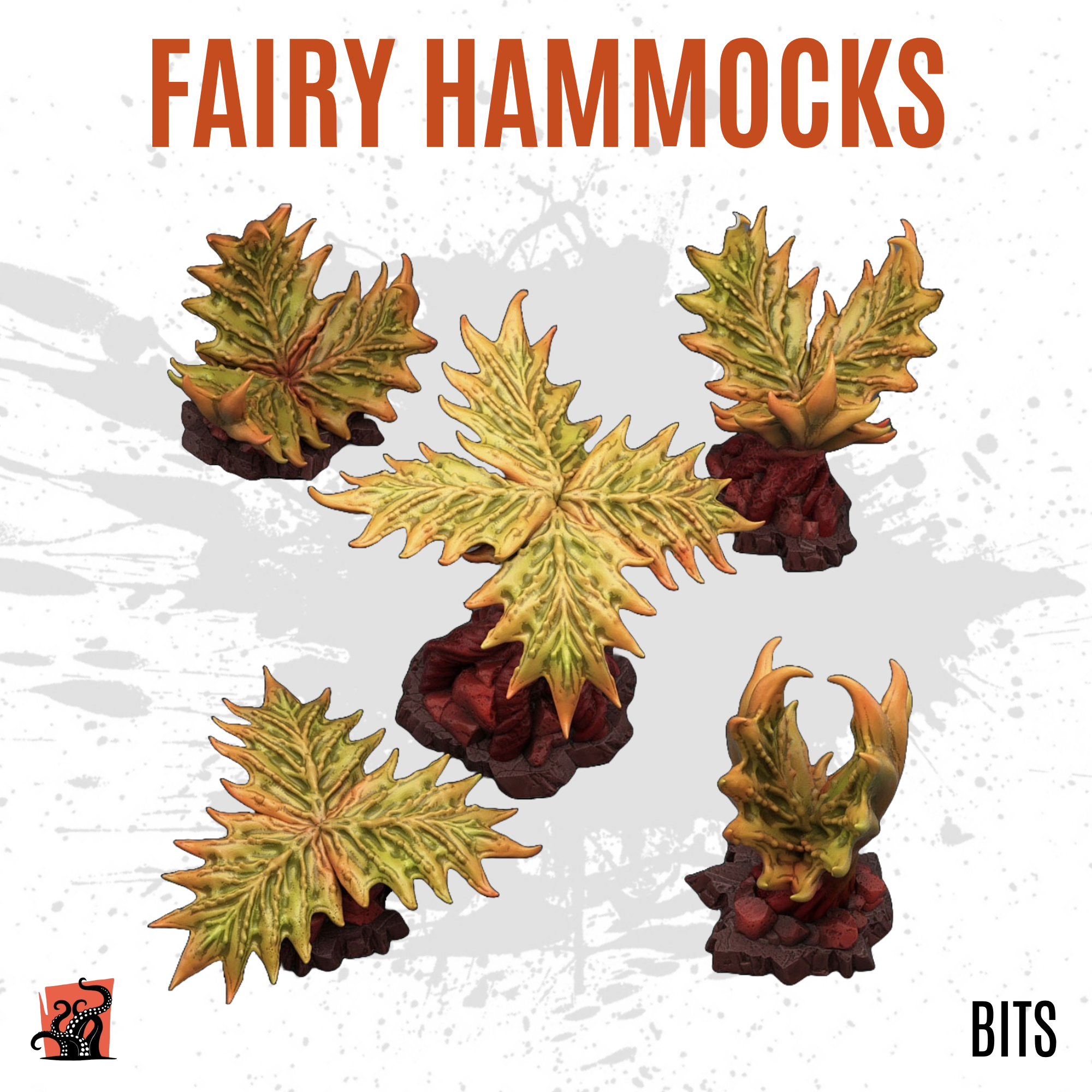 Fairy hammocks - Pack of 5 bits