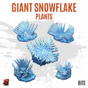 Giant snowflake plants - Pack of 5 bits