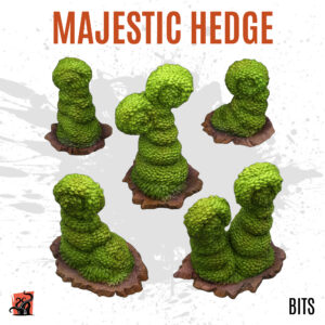 Majestic hedge - Pack of 5 bits