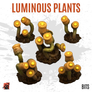 Luminous plants - Pack of 5 bits