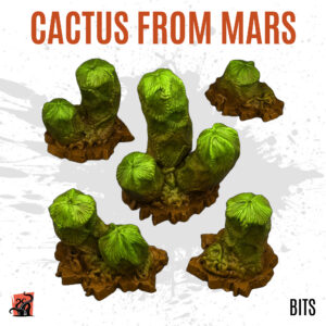 Cactus from Mars - Pack of 5 bits