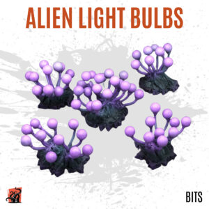 Alien light bulbs - Pack of 5 bits