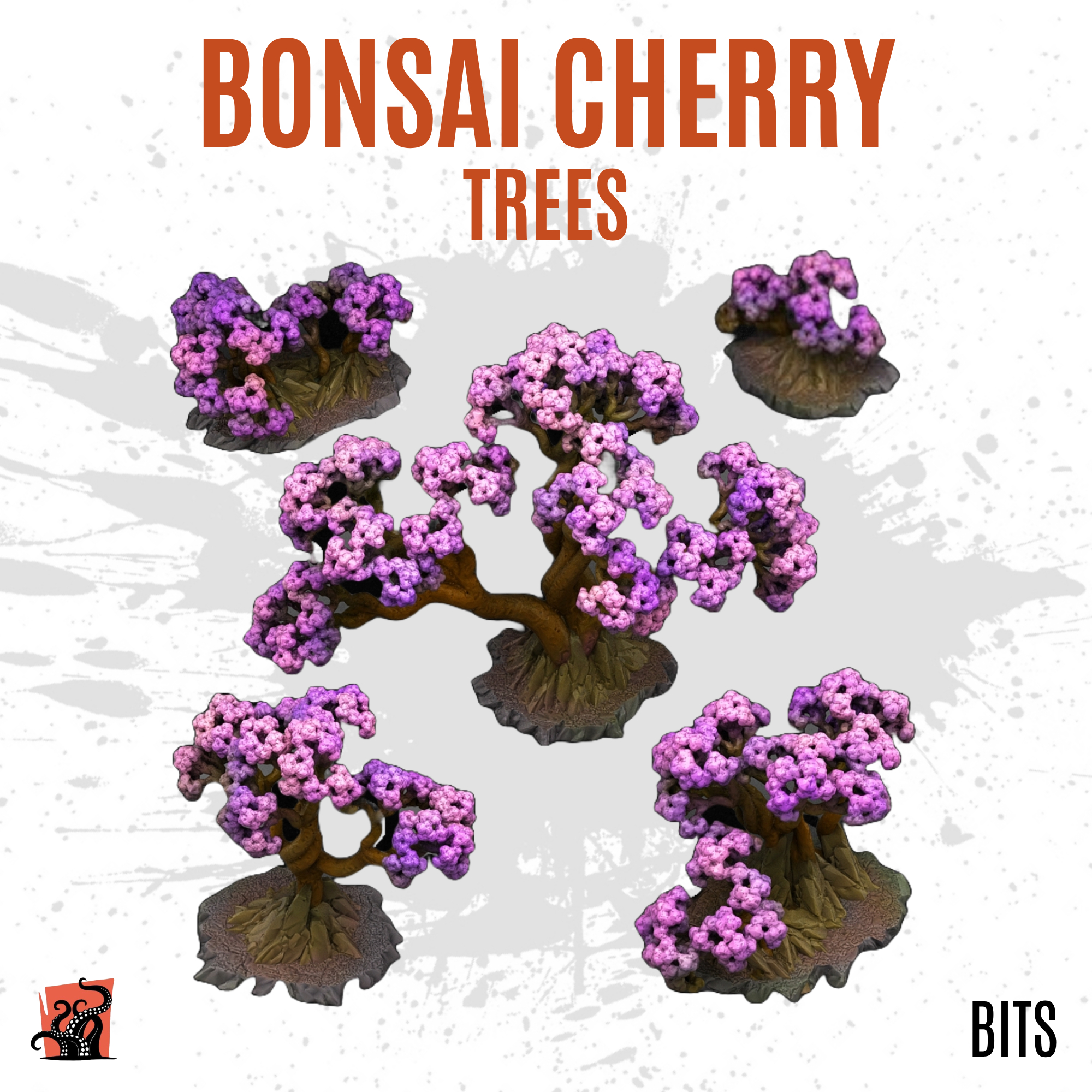Bonsai cherry trees - Pack of 5 bits