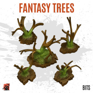Fantasy trees - Pack of 5 bits