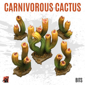 Carnivorous cactus - Pack of 5 bits