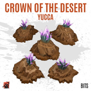 Crown of the desert yucca - Pack of 5 bits