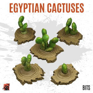 Egyptian cactuses - Pack of 5 bits