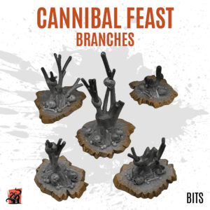Cannibal feast branches - Pack of 5 bits