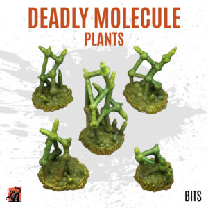 Deadly molecule plants - Pack of 5 bits